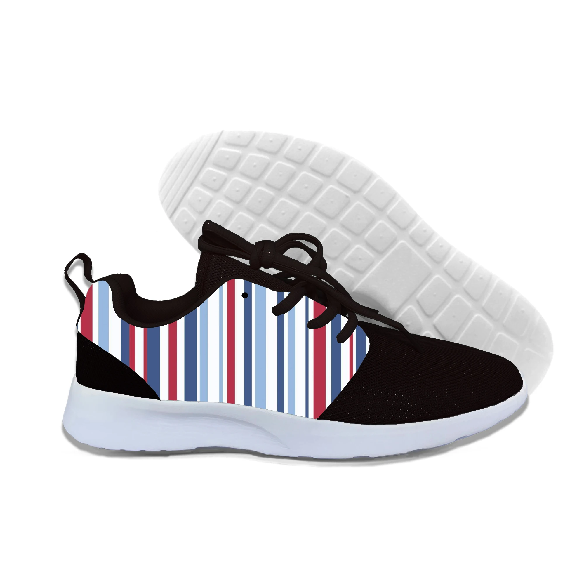 

2019 New Summer Autumn Winter Casual Women/men Patchwork Striped Sneaker Lightweight Shoes
