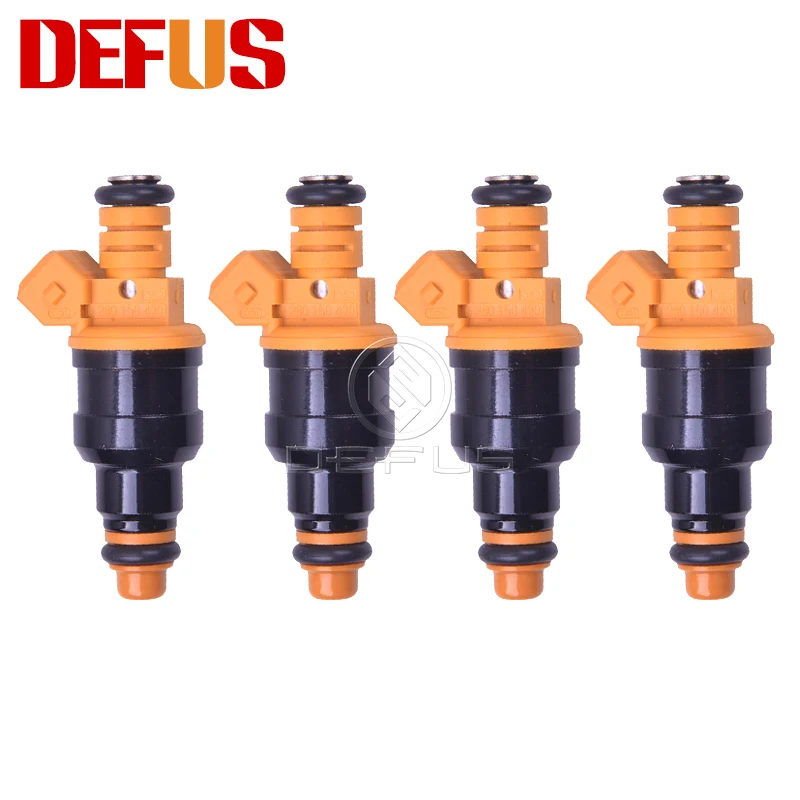 

DEFUS 4pcs 0280150420 Fuel Injector Nozzle Bico For OPEL ASTRA CALIBRA CAVALIER C20let 2.0 Turbo 90-97 0 280 150 420 NEW Arrival