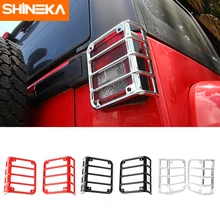 SHINEKA – support de feu arrière en fer pour Jeep Wrangler JK 2007 + 4x4, tout-terrain