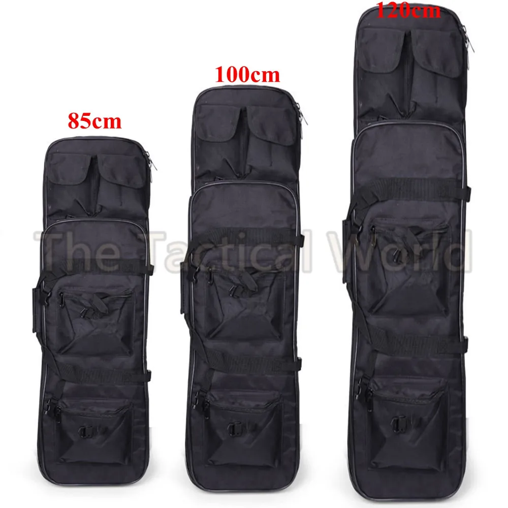 

85/100/120cm Padded Tactical Rifle Gun Case Shooting Hunting Barrel Scabbard Bag with Shoulder Sling Strap Hunting Storage Bags