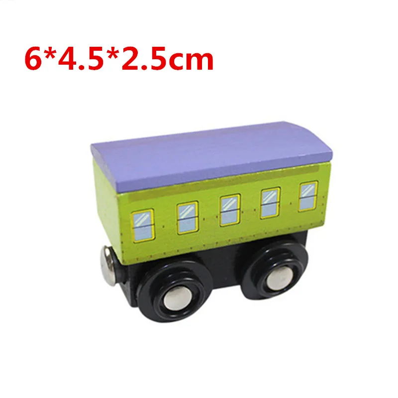 

EDWONE wooden magnetic train for Tmas wooden tracks can be connected to the Tmas train variety wooden train VIP compartment