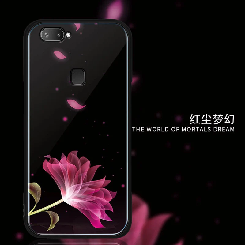 ДЛЯ vivo x 20 plus чехол из закаленного стекла оболочка для vivo x 20 plus задняя крышка Крышка для vivo x 20 plus оболочка кожаные чехлы для телефонов крышка