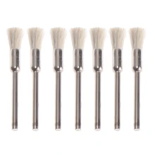 30 шт. Набор Щеток Для шерстяного колеса, шерстяные полировочные колеса, абразивные колеса, набор аксессуаров для сверления вращающегося инструмента(серебро