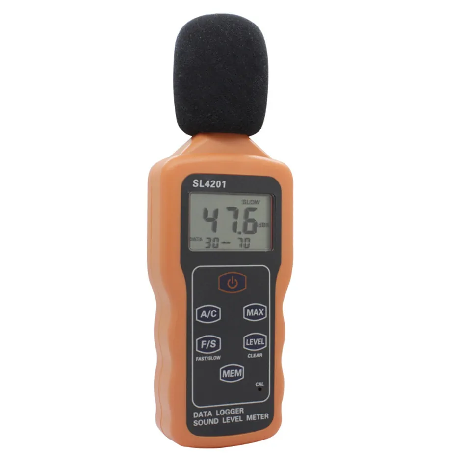 SL4201 экологический тестер детектор шума монитор Цифровой измеритель уровня звука