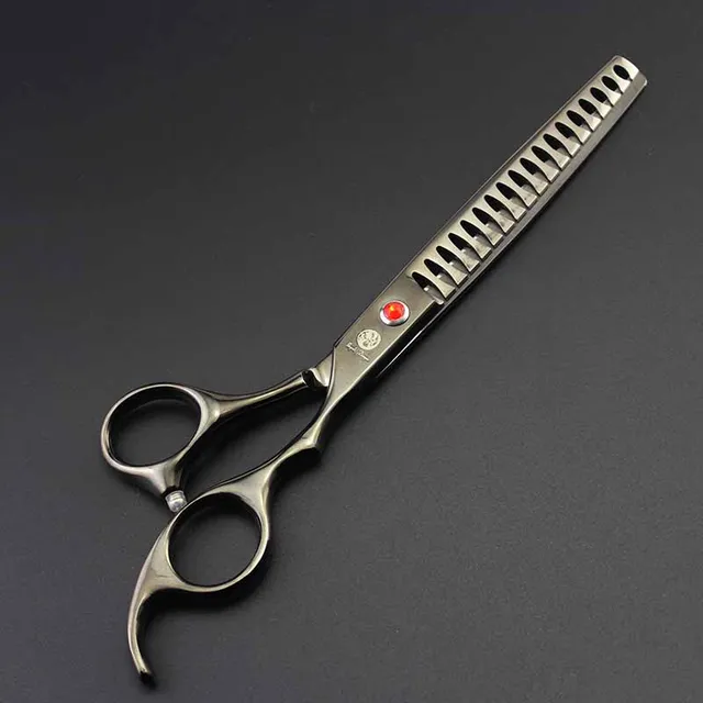 7inch Pet Shark Teeth Thinning Scissor Dog Grooming Hairdressing Clipper Sheaer Professional