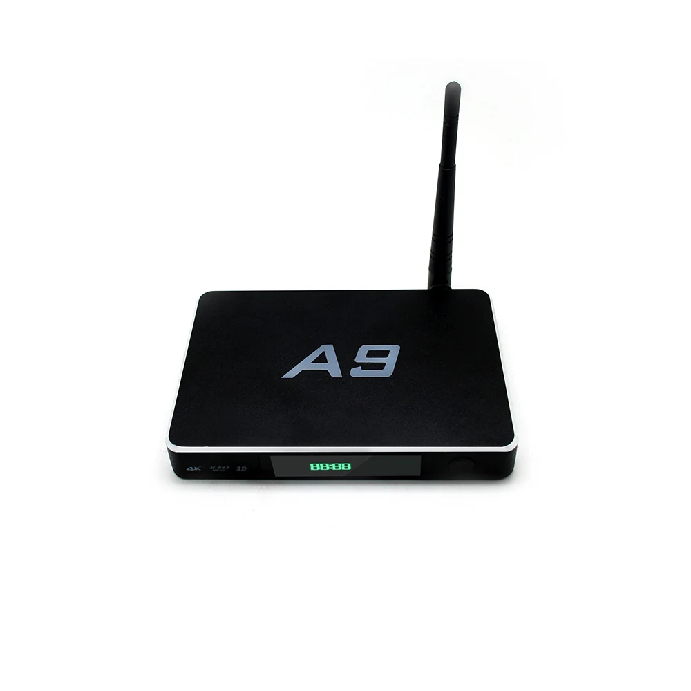 Vmade A9 Android TV OS Smart TV Box Amlogic S905X Android 6.0 Quad Core 2+8gb 5g WiFi Support 4K H.265 HEVC MPEG4 Set Top Box