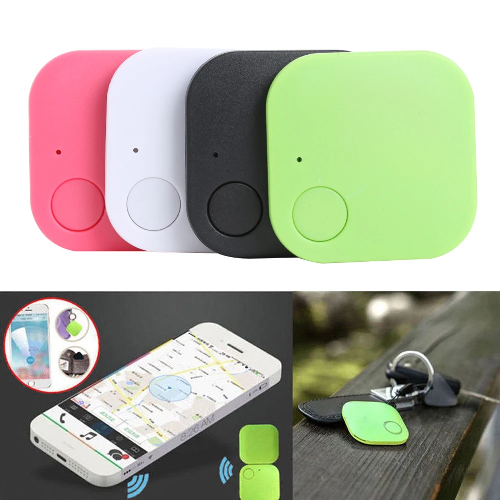 

New Ultra-thin Square Smart Mini Bluetooth Tag Tracker Key Wallet Pet Child Finder GPS Locator Alarm Anti-lost Device Portable