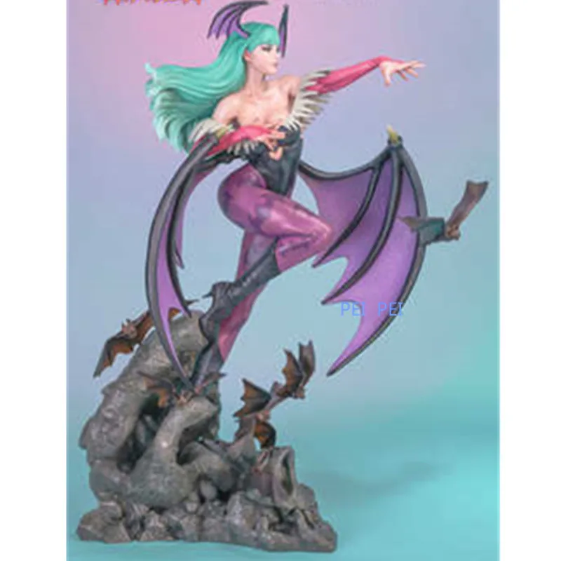 61 см Morrigan Aensland 1/4 статуя вампира суккуб полноразмерный портрет полистоун фигурка Коллекционная модель игрушечная коробка Q935