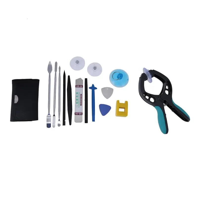  38 in 1 Handy Bildschirm Öffnung Zangen Saugnapf Reparatur Kit Schraubendreher Pry Werkzeuge Zerleg