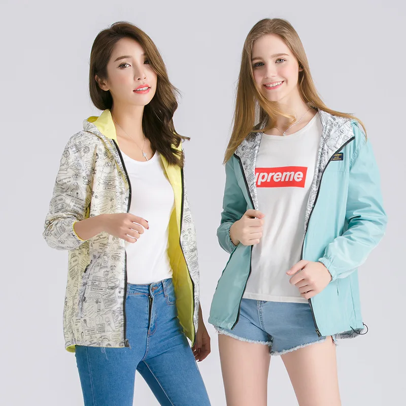 spring new women's Korean version of the two sides wear