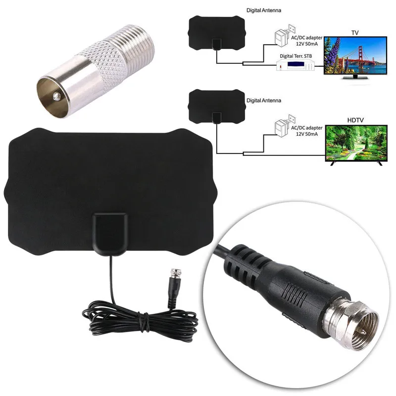 Buy 1080P Indoor 4K HD TV Antenna Digital HDTV Signal