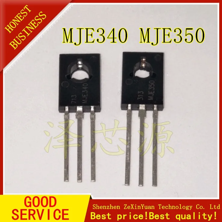 

100PAIRS=100PCS MJE350 100 MJE340 JE340G JE350G PURE IMPORTED ANSENMEI