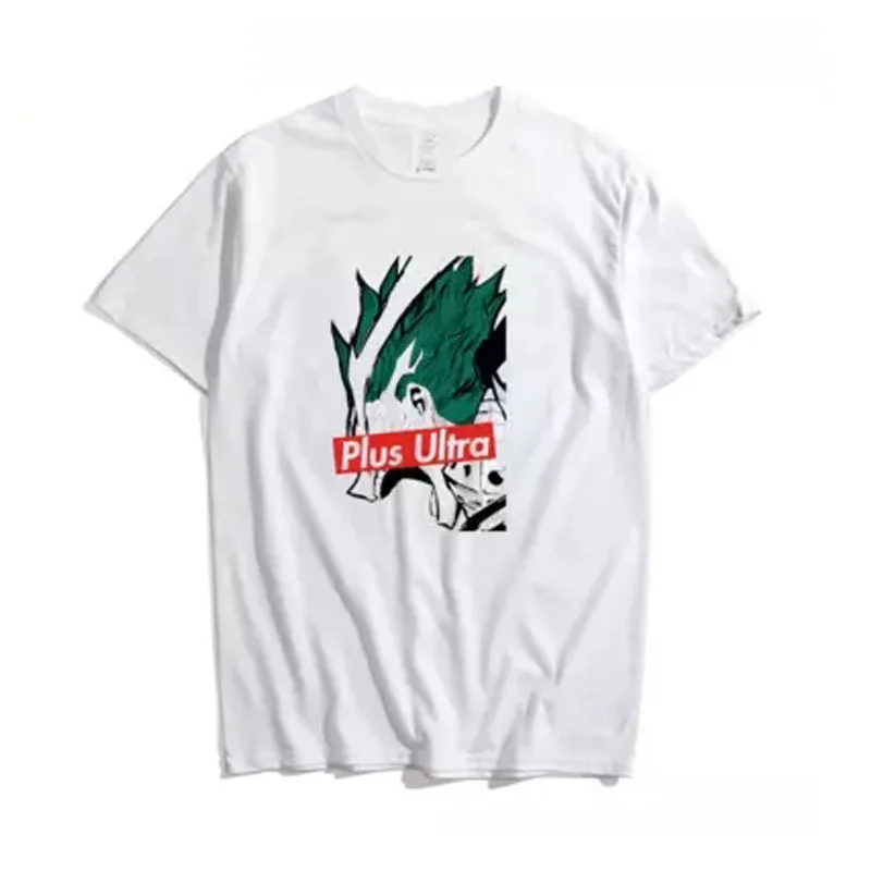 Cosroad Boku No My Hero Academia Midoriya Izuku One for All T Shirt Men Cotton Summer T-shirts1 (10)