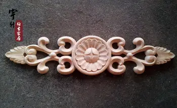 

Dongyang wood carving fashion corners wood carved motif wood shavings smd furniture door cabinet door applique 36 8