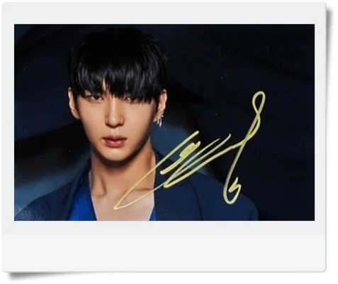

signed VIXX LEO autographed MINI 4th album original photo 6 inches freeshipping 062017