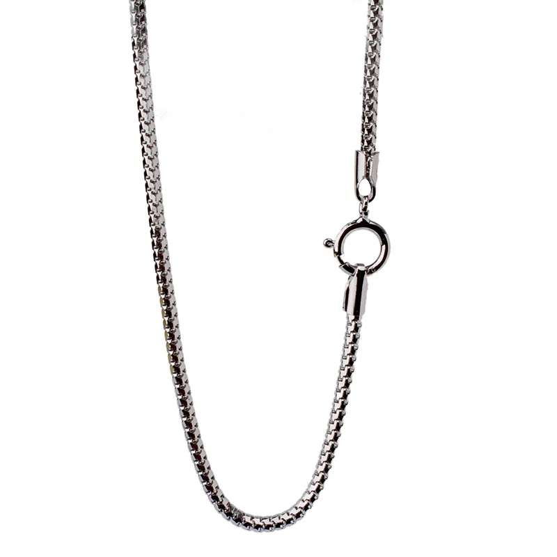 

JustNeo solid 925 sterling silver chain necklace,Basic Chains for Pendants