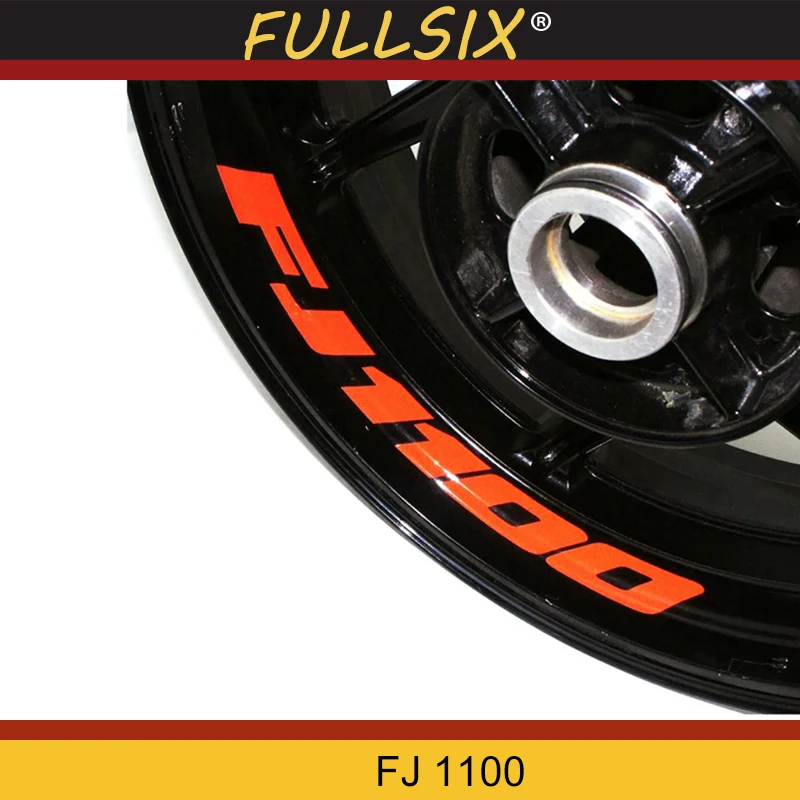 Motorcycle Wheel Sticker Decal Reflective Rim Bike Motorcycle Suitable