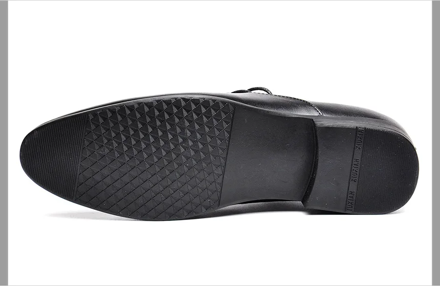 Размера плюс размер 38-47(Европа); элегантные кожаные Для мужчин Оксфорд, Повседневное простые Мужские модельные туфли, высокое качество Мужские туфли-оксфорды из натуральной кожи