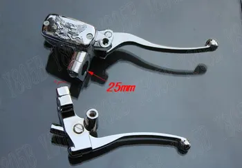 

Eagle 1" Handlebar Reservoir Brake Clutch Levers For Honda Shadow Spirit VT750DC /VT750 Shadow VT750C/VT750RS Aero 750 MT-1