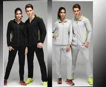 2017 Lover Style Men women’s tracksuit long sleeve sports suit Slim cardigan sweater coat Entertainment Sportswear Running Sets