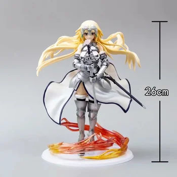 

26CM FateGrand Order Apocrypha Ruler Joan of Arc Figurine Dolls Toys PVC Action Figure Collection Model Toy H778