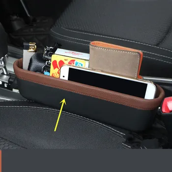 

Leather Seat Side Gap Storage Box For Subaru Forester Outback XV AB376