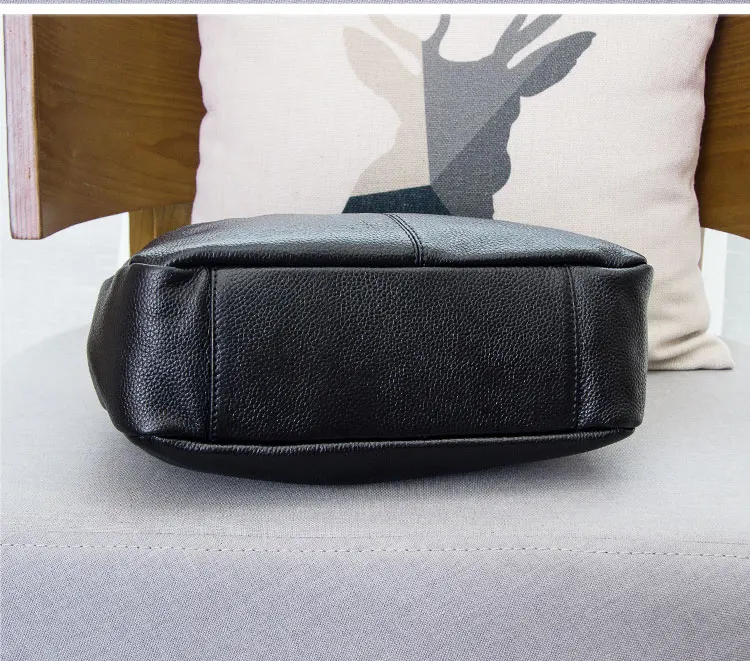bolsa preta hobos moda senhora mensageiro crossbody bolsa grande capacidade