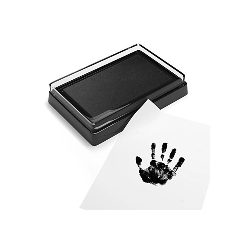 البيئة ودية رعاية الطفل غير سامة الطفل بصمات البصمة بصمة عدة الطفل التذكارات الصب الوليد البصمة inkpad المحددة