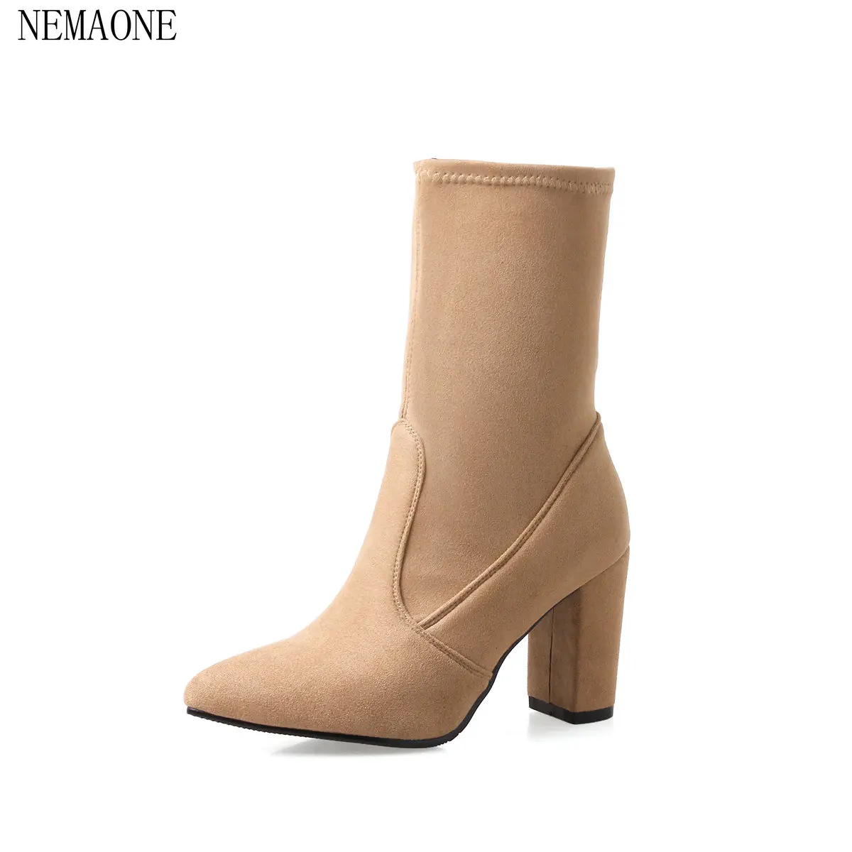 womens suede calf length boots