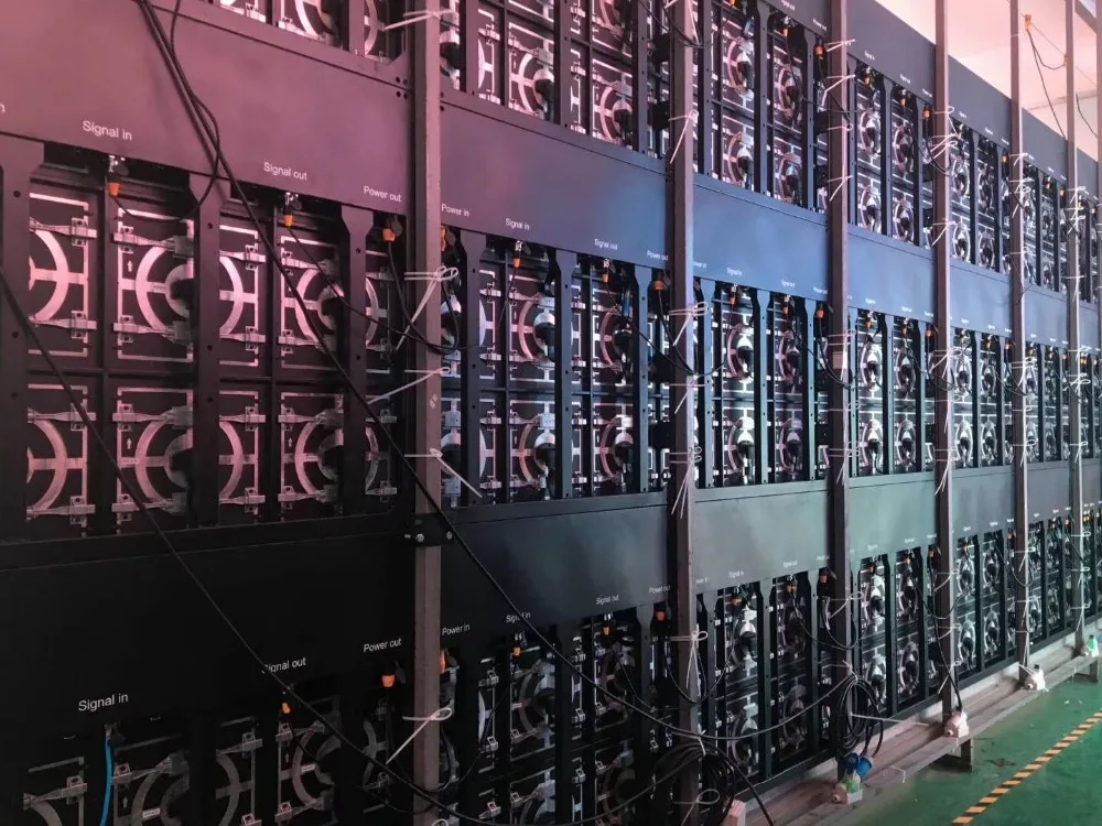 Модуль переднего доступа Светодиодная панель экрана 960x960 мм P10 светодиодная
