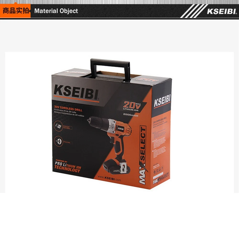USB KSEIBI Small Electric Drill Cooling Fast Speed