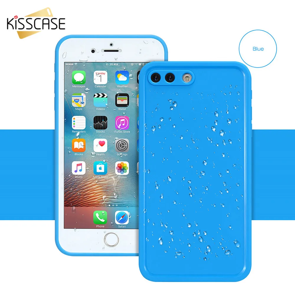 KISSCASE For IPhone 6s Plus Clear Waterproof Case For IPhone 6 6s Plus