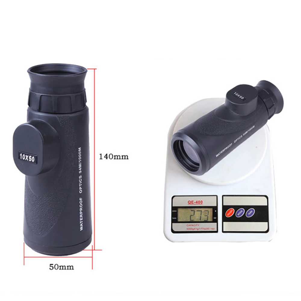 10X50 BAK4 Multi-layer Coating High Magnification HD Zoom Mini Monocular Telescope for Travelling Hunting Camping 10X50 BAK4 Multi-layer Coating High Magnification HD Zoom Mini Monocular Telescope for Travelling Hunting Camping