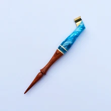 Роскошная винтажная английская каллиграфия Copperplate Наклонный разрез держатель для перьевой ручки ручной работы держатель перьевая ручка на подарок