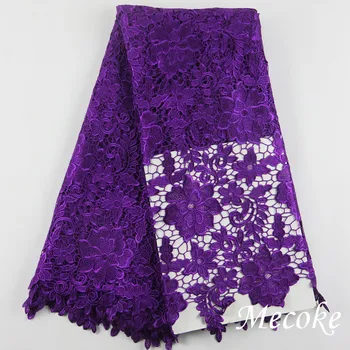 

Top Selling Water soluble lace African Organza Guipure Lace Fabric For Wedding Dress Fast Delivery And High Quality French cord
