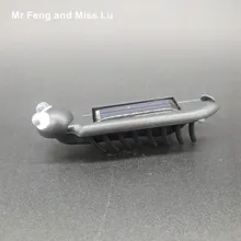 Подарок Детские солнечные игрушки червь насекомое обучающая игра энергия солнечной батареи встряхивание под солнцем