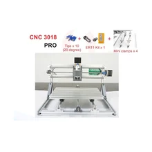 2 in 1 cnc and laser machine GRBL control PCB engraving machine diy mini cnc router 3018 PRO with GRBL control