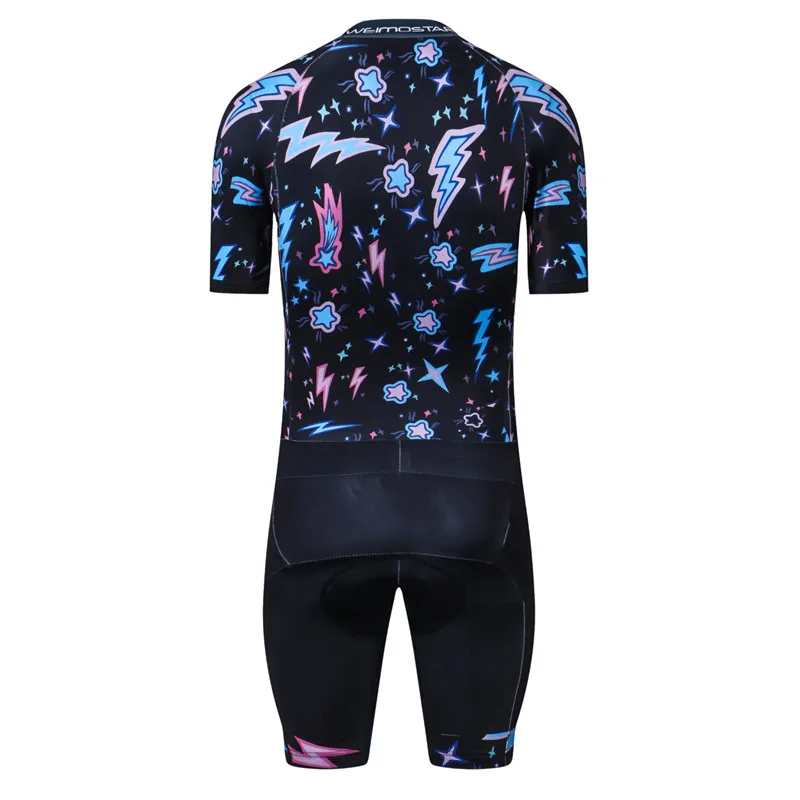 Triathlon Jumpsuit Cycling Jersey Cycling Elastic One piece fast drying