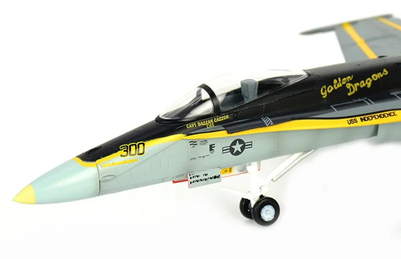 1: 72 F/A-18 Hornet VFA-192 сверхзвуковой боевой реактивный предварительно построенный хобби коллекционный самолет готовая пластиковая модель