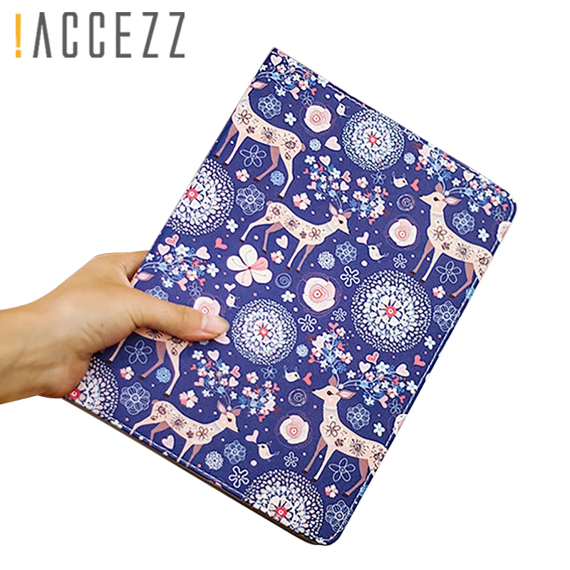 

!ACCEZZ 9.7 inch Smart Sleep Wakeup Full Protection Case For ipad 5 6 Air 1/2 Flip Shell For iPad 2 3 4 Tablet Sleeve Cover