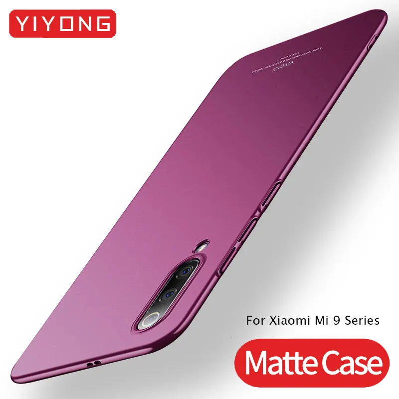 Чехол для Xiaomi Mi CC9 9 8 Pro 6 тонкий матовый чехол YIYONG SE Жесткий задней панели Xiomi Lite CC9E |