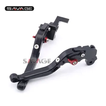 

For MV Agusta Brutale 675 2012-2016/ Brutale 800 2013-2015 Motorcycle Adjustable Folding Extendable Brake Clutch Lever Black