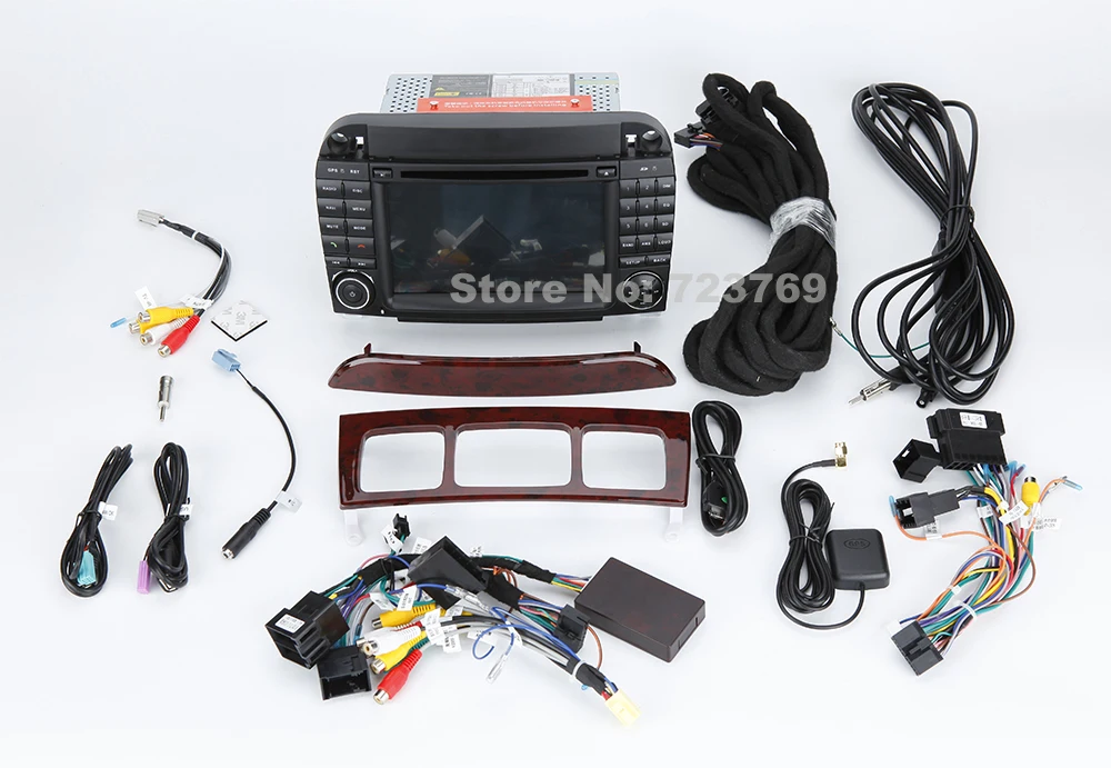 Clearance 64G ROM No Tax Android 9.0 Car DVD Player GPS Navigation Stereo Media for Mercedes Benz S Class W220 S280 S320 S350 S400 S420 5