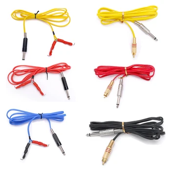 

1pc Tattoo ClipCord Tattoo Professional Rubber Silicone Clip Cord For Tattoo Machine Tatoo Power Supply