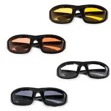 Ветрозащитные очки, мужские очки, армейские солнцезащитные очки, очки для велоспорта, уличные спортивные очки для автомобиля, интерьер