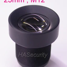 25 мм M12, F2.0 aparure 1/" объектив для камеры видеонаблюдения монтажный модуль