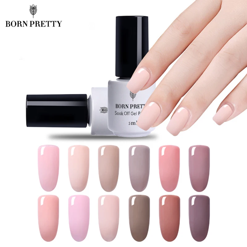 Серия BORN PRETTY Nude гель для ногтей УФ-гель 5 мл отмачиваемый лак УФ-клей маникюра Лак