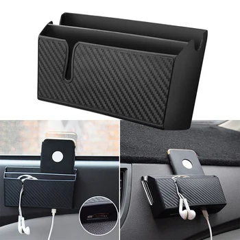 

Holder Storage box Black 15*8*4cm Charging case Organizer Double-layer