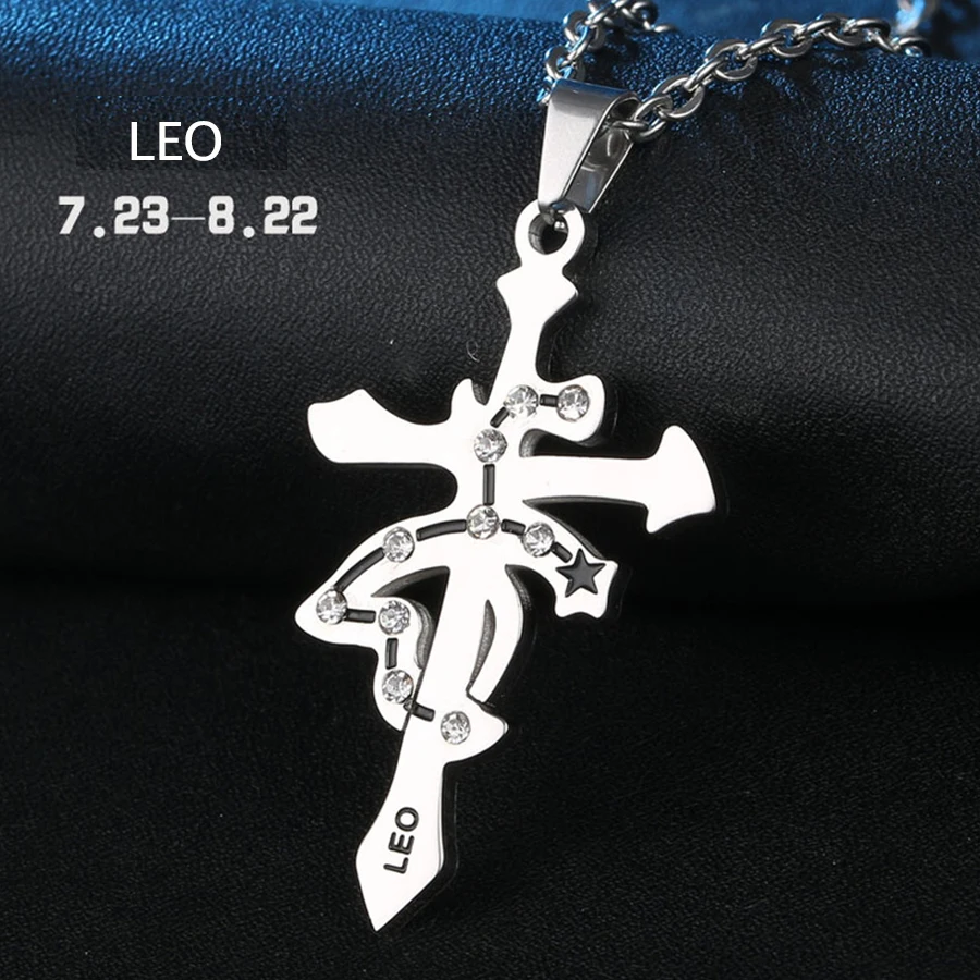 LEO Constellation Lovers Friendship Pendants & Necklaces