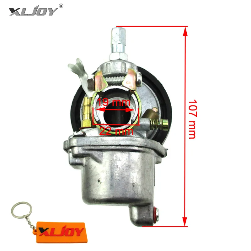 Карбюратор XLJOY 19 мм для 2 тактного двигателя 50cc 60cc 80cc|carburetor carb|19mm carburetorcarburetor 19mm |